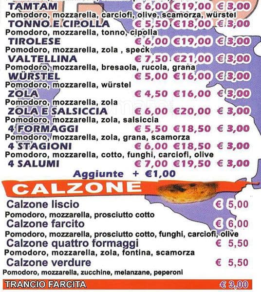Menu di Italia 1 N. 3 
