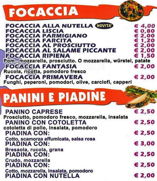 Menu di Italia 1 N. 3 