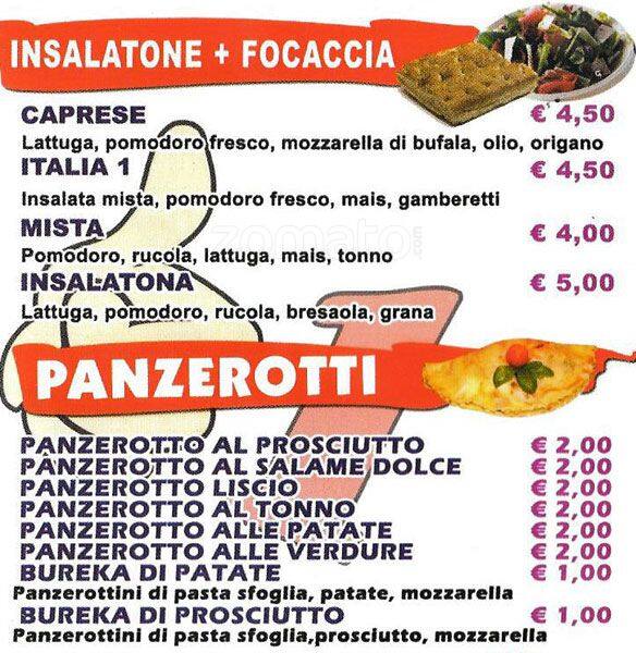 Menu di Italia 1 N. 3 