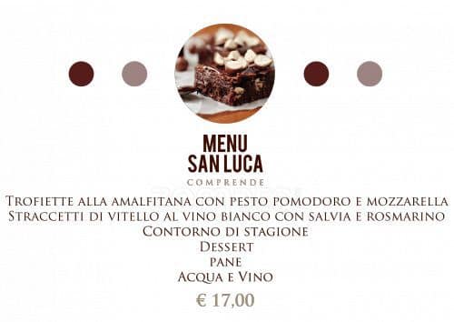Menu di Terminal Gianicolo Ristorante I Quattro Evangelisti 
