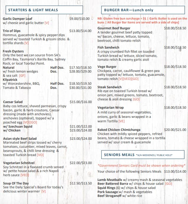 Carta de Bribie Island Surf Club, Woorim