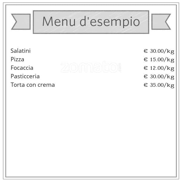 Menu di Antico Prestino Cattaneo 