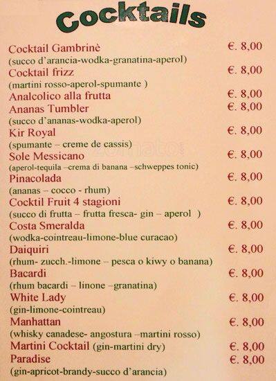 Menu di Silos Café 