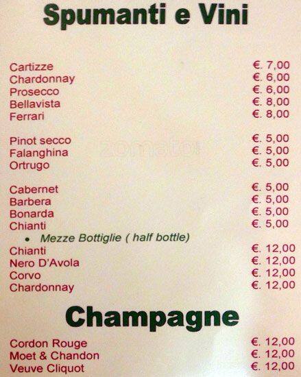 Menu di Silos Café 