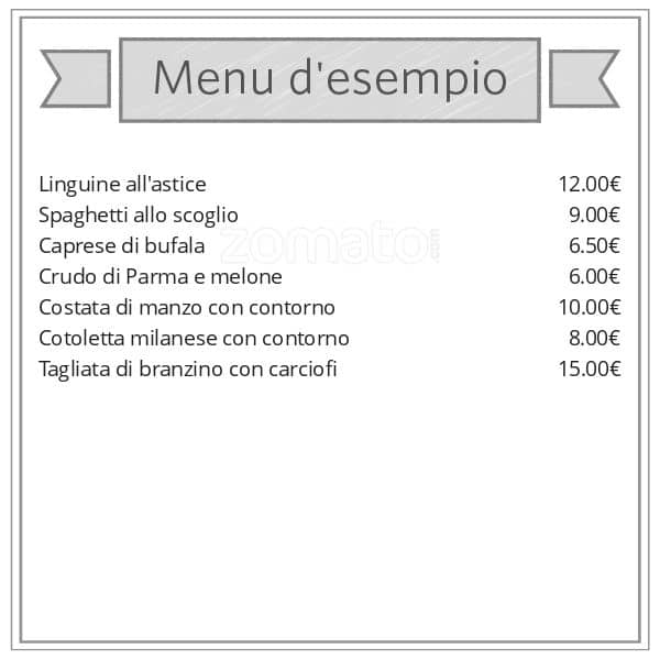 Menu di Il Bovisa 