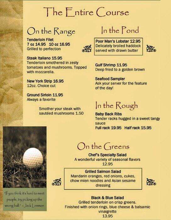 Menu at No No's pub & bar, Newburg