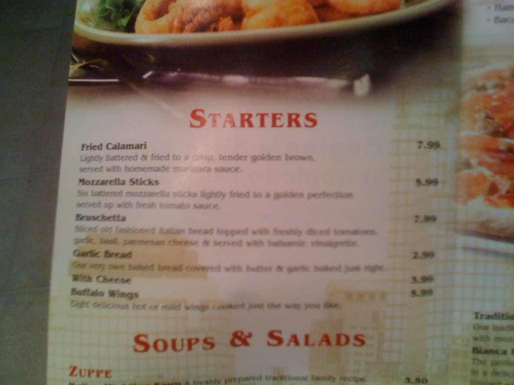 Joe's NY Pizza & Pasta Menü Urbanspoon/Zomato