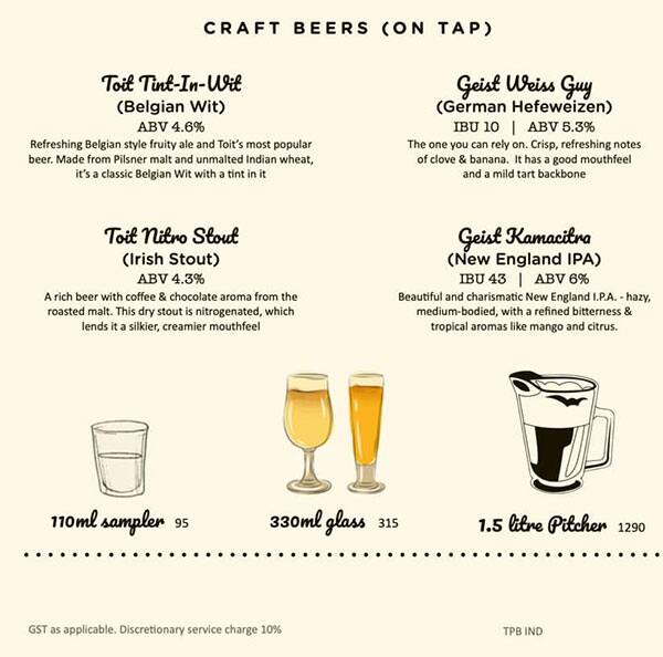 Menu at The Pizza Bakery, Bengaluru, Coconut Grove