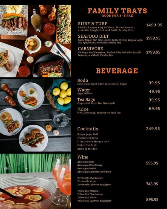 Menu at Torch Restaurant, Makati, H2F9+6RH