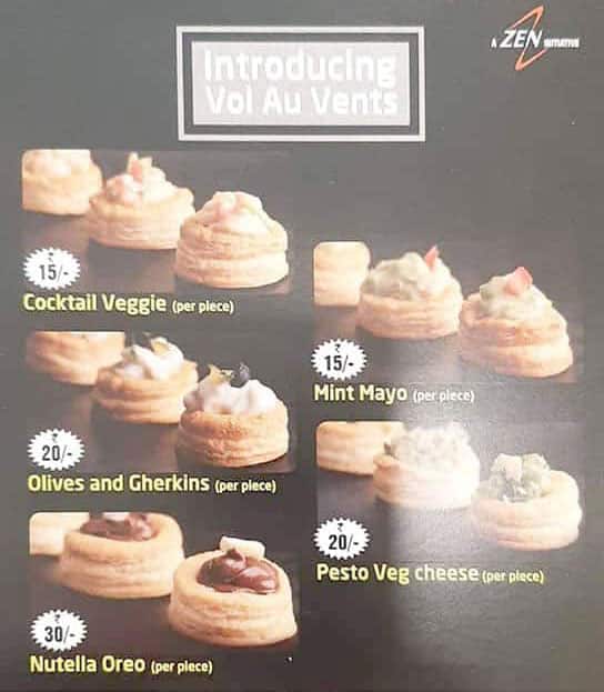 Bread Box menu