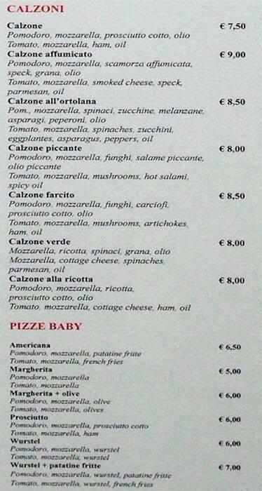 Menu di Da Noi 2 