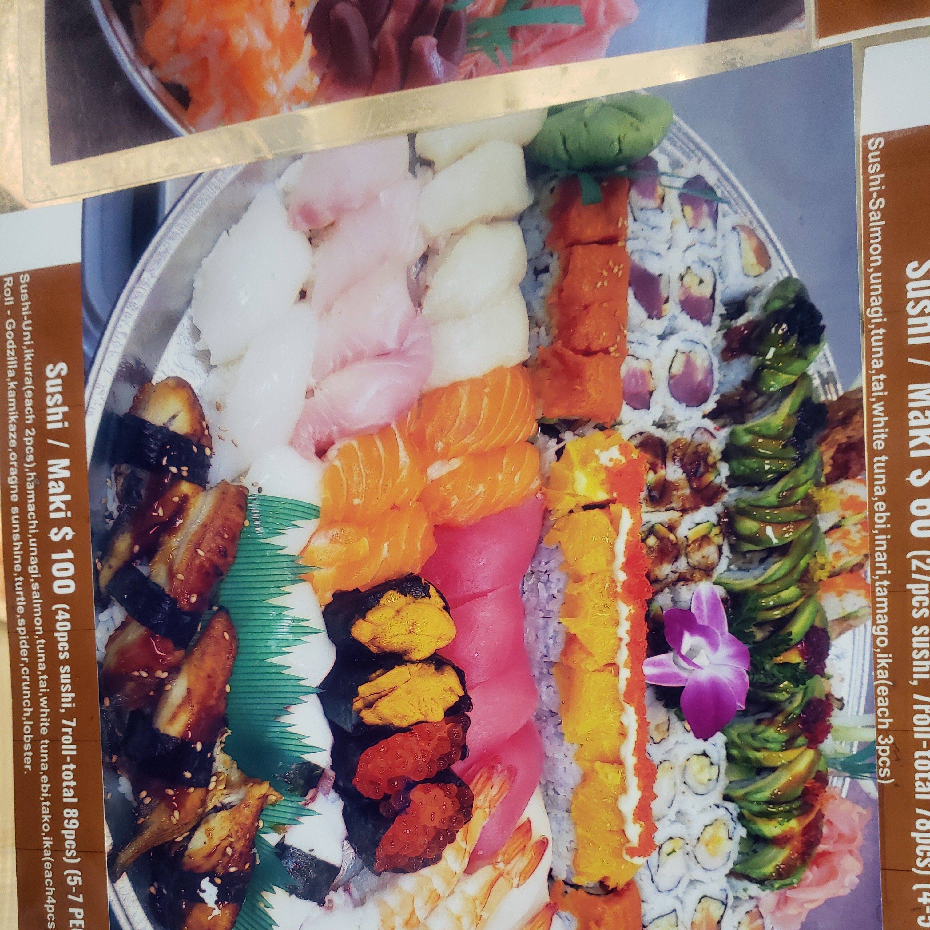 Menu at Lawrence Fish Market restaurant, Chicago, W Lawrence Ave