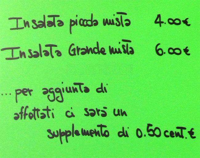 Menu di Bar El Canton 
