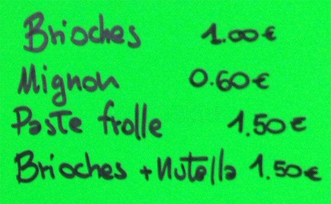Menu di Bar El Canton 