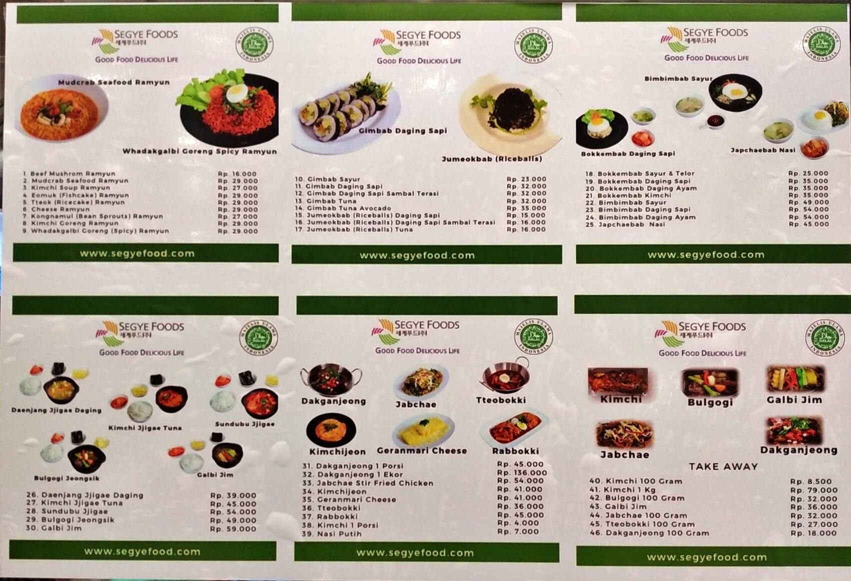 Oriental Food Menu Menu For Oriental Food Cakung Jakarta