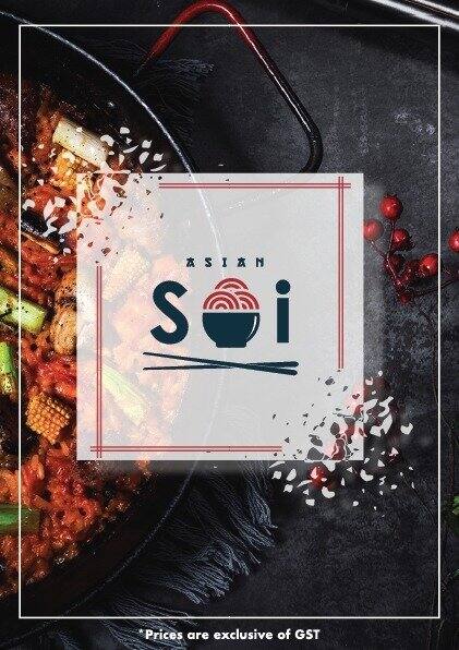 Asian Soi menu