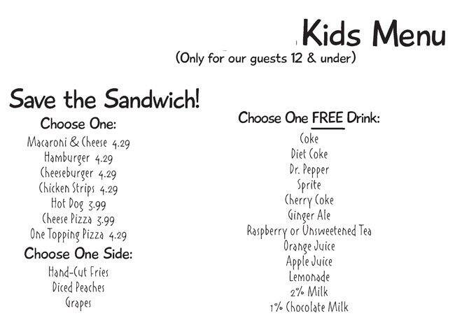 Menu at Primanti Bros pub &amp; bar, Dickson City