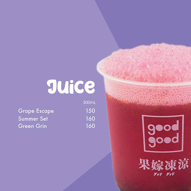 Menu at GoodGood Milk Tea Banawe restaurant, Quezon City, Banawe St.