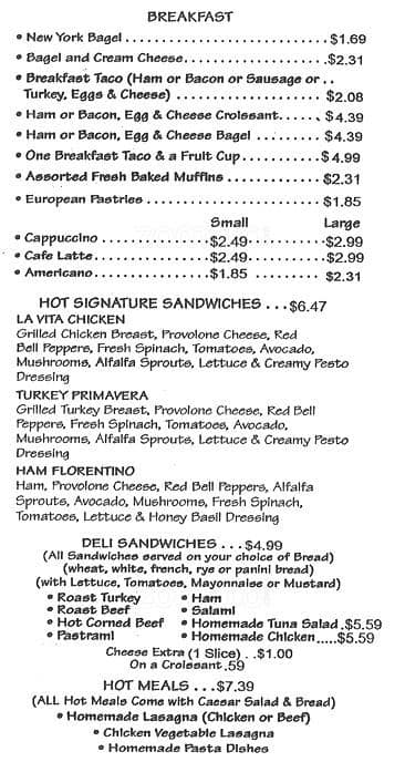 dolce vita paily cafe