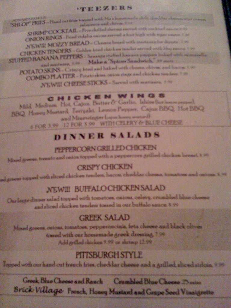 Ribs n Bones Menu, Menu for Ribs n Bones, Warren, Warren Urbanspoon