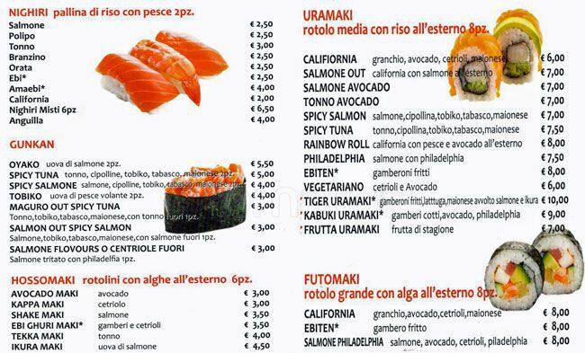 Menu di enci 