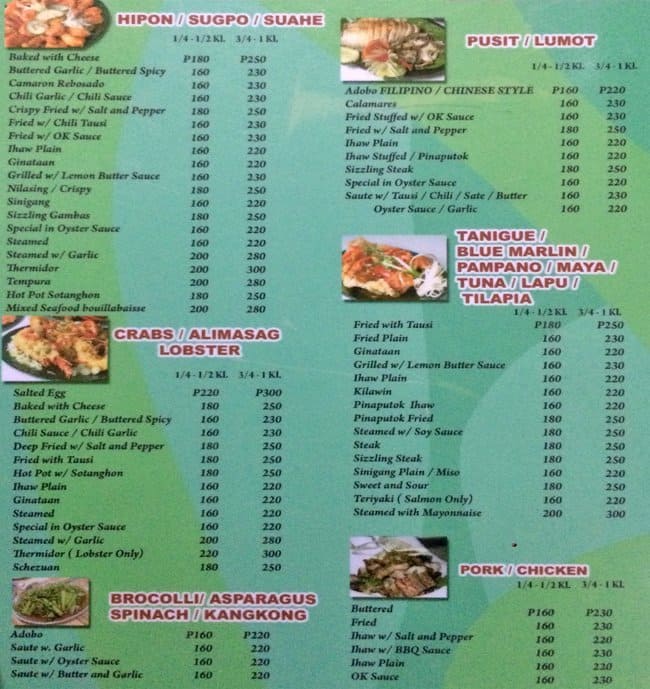 Cuzina Menu, Menu for Cuzina, Libertad, Pasay City - Zomato Philippines