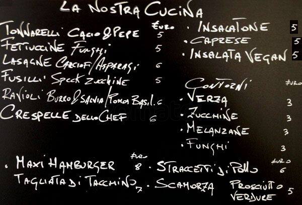 Menu di Il bistro 