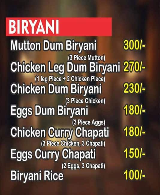 Menu of Mutton Ani Barach Kahi, Viman Nagar, Pune