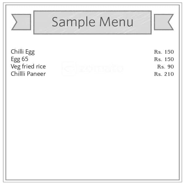 Menu of Avani's Bistro, Madhapur, Hyderabad