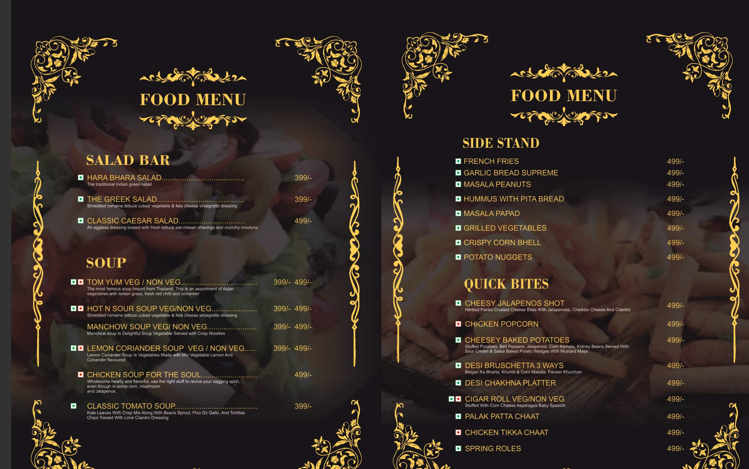 Menu of The Drake Club & Lounge, Punjabi Bagh, New Delhi