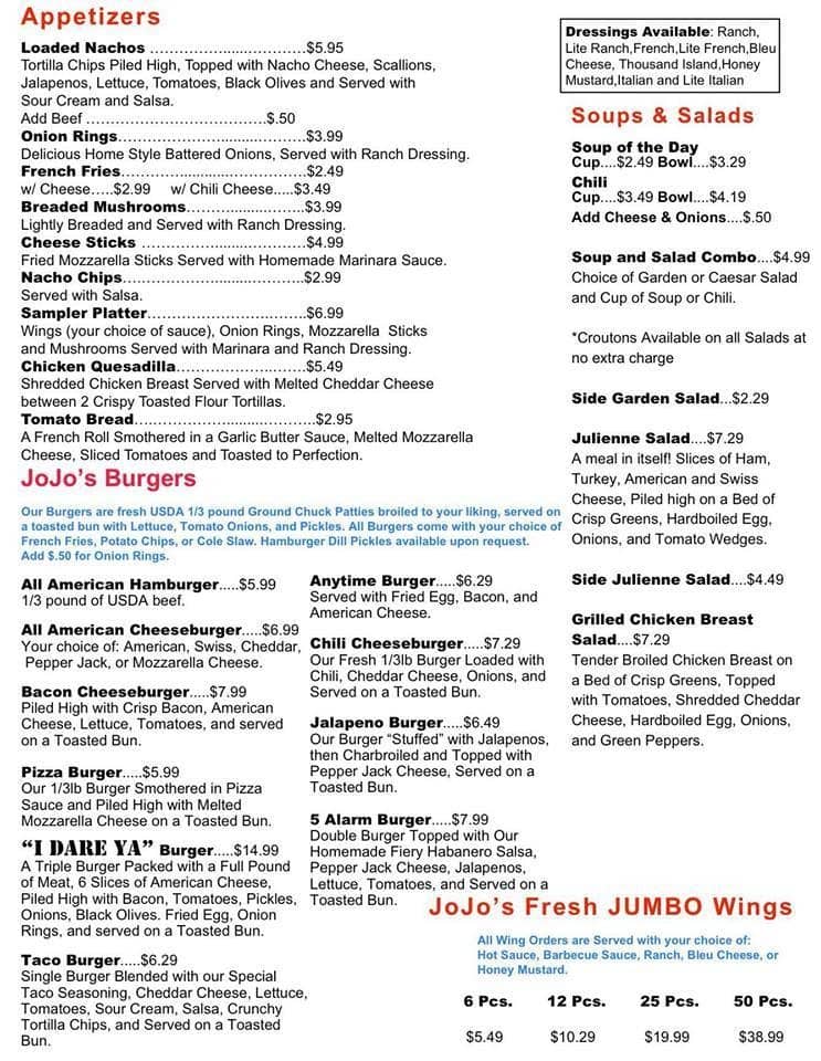 The Clubhouse Bar and Grill Menu Urbanspoon/Zomato