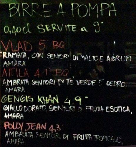 Menu di BQ - Trà Insemma 