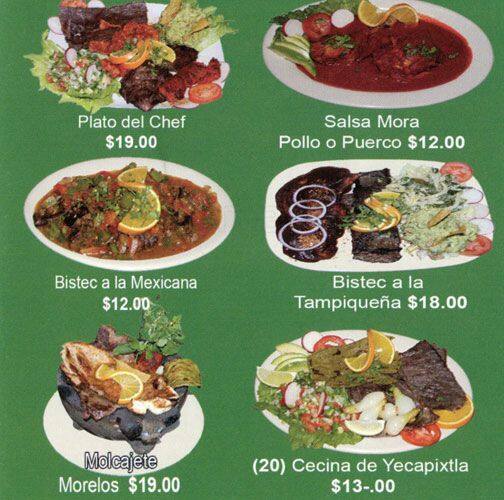 Tacos Morelos Menu, Menu for Tacos Morelos, Jackson Heights, New York