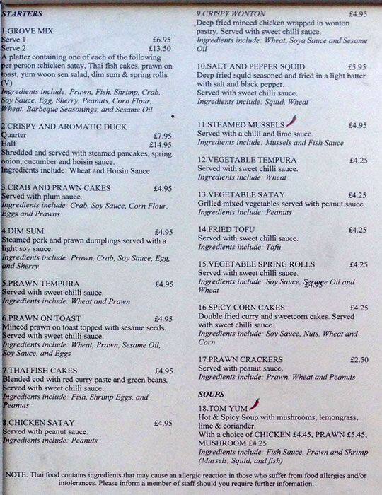 Coconut Grove Menu, Menu for Coconut Grove, Islington, London Zomato UK