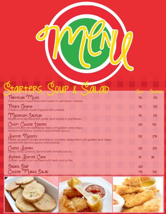 Tiny Yellow Kitchen Menu Menu For Tiny Yellow Kitchen Banawe