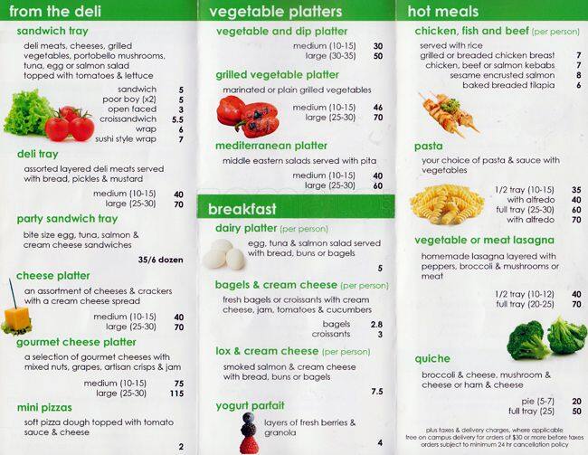 Berries and Blooms a Toronto Foto del Menu con Prezzi Urbanspoon/Zomato