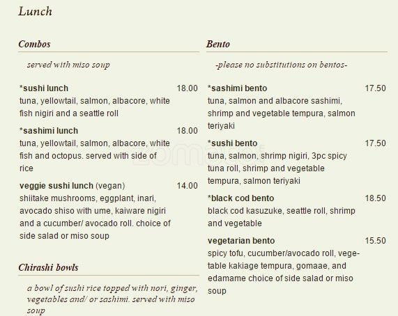 Chiso Menu Menu For Chiso Fremont Seattle Urbanspoon Zomato chiso-menu-menu-for-chiso-fremont-seattle-urbanspoon-zomato