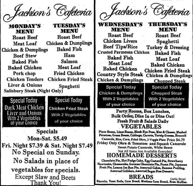 jackson-s-cafeteria-menu-menu-for-jackson-s-cafeteria-gastonia