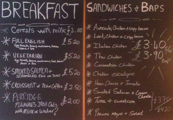 Chives menu