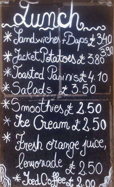 Chives menu