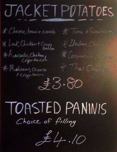 Chives menu