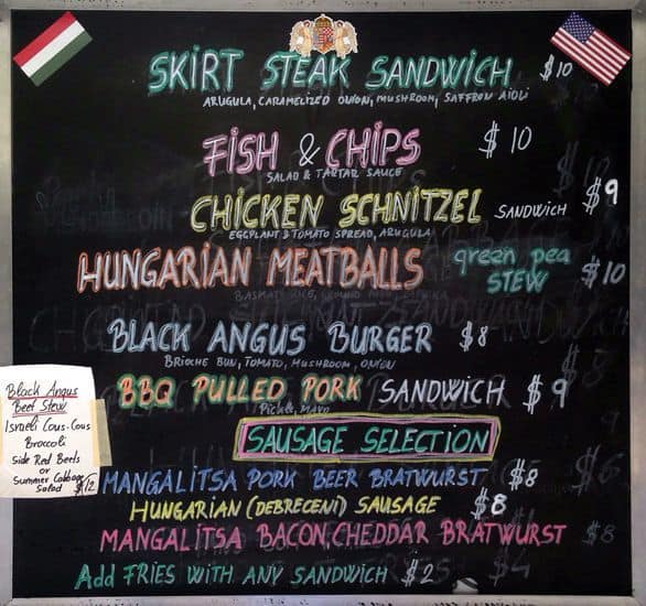 Langos Truck Menu, Menu for Langos Truck, Lower Manhattan, New York ...