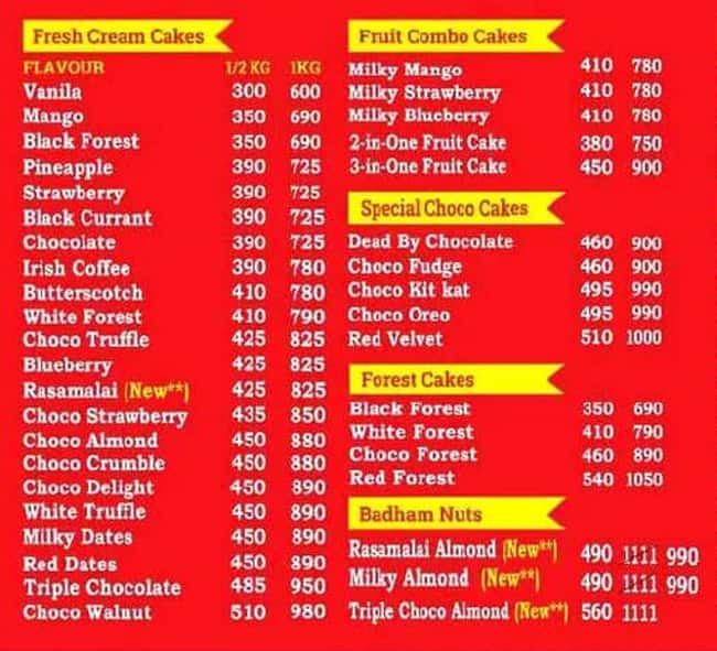 Best Cakes  Desserts in ChennaiOnline Delivery  Chocomans