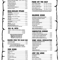 Brandin Iron Steakhouse Menu Menu For Brandin Iron Steakhouse Cullman Cullman