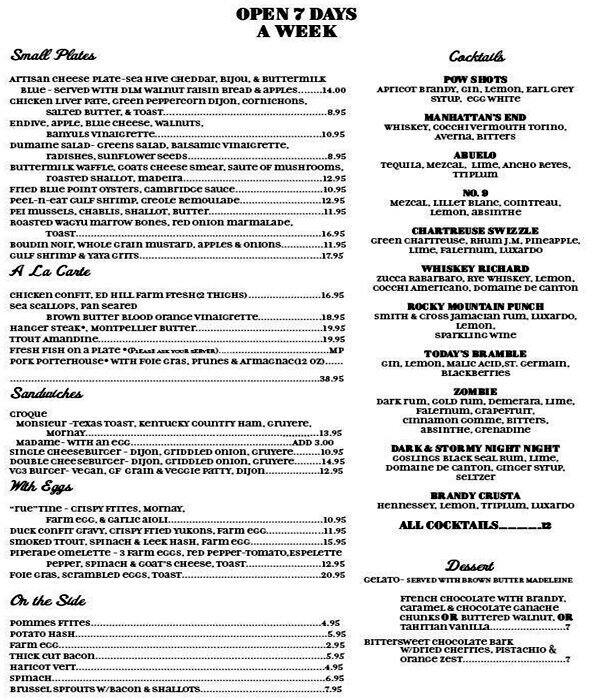 Bar Dumaine Menu, Menu for Bar Dumaine, Centerville, Dayton Urbanspoon/Zomato