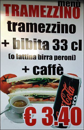 Menu di Bar 33 Giri 