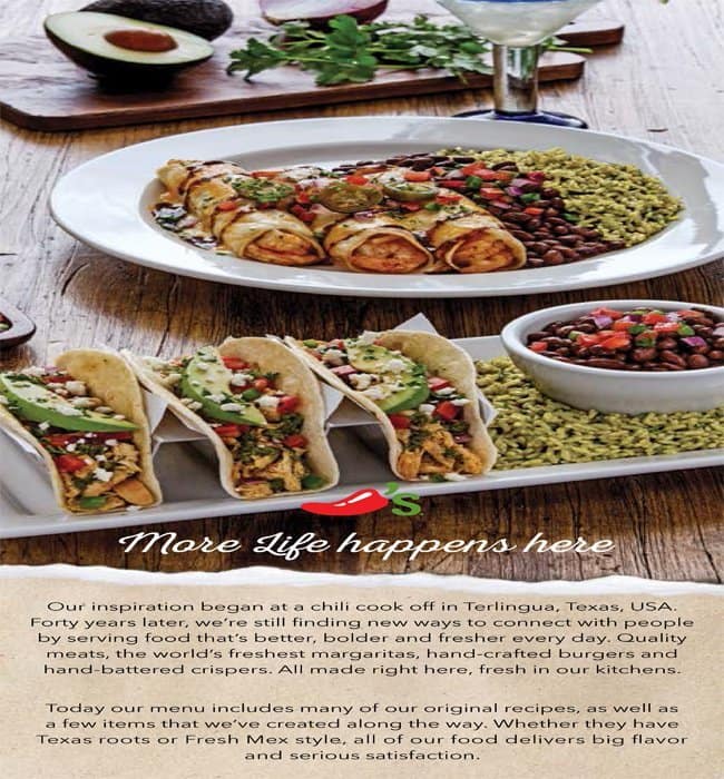 Chili's American Grill & Bar Menu Zomato