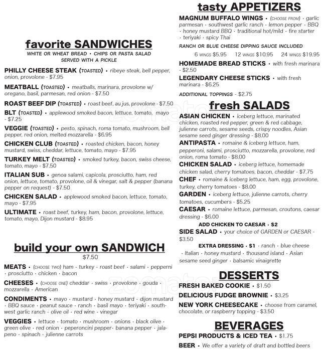 Pizza Shack Menu Menu For Pizza Shack Jackson Jackson