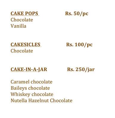The Mellow Yellow Co. menu
