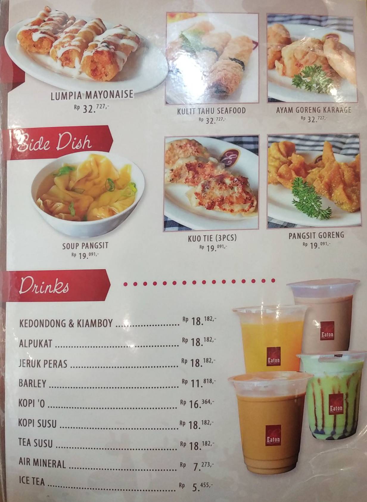 Eaton Express, Kelapa Gading, Jakarta - Zomato Indonesia